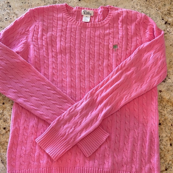 Lilly Pulitzer Sweaters - Lilly Pulitzer Cable Sweater size XL